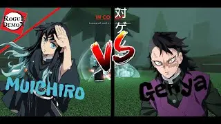 Muichiro Tokito VS Genya Shinazugawa ( ROGUE DEMON )
