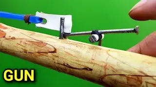 Whatsapp - 7266806770 How to make blackjack slingshot gun using iron nail
