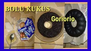 Cara membuat Brownies kukus Goriorio
