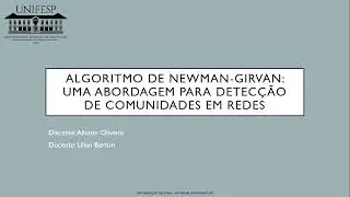Algoritmo de Newman Girvan Uma Abordagem para Detecção de Comunidades em Redes