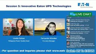 Agenda: Innovative Eaton UPS Technologies
