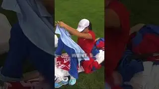 Spectators were shocked by what they saw... Elena Isinbayeva 