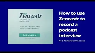 Podcast recording over long distance? Zencastr is the flawless option