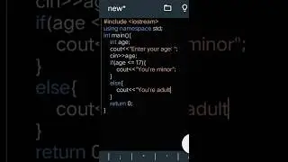 if else statement simple coding 