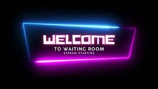 Welcome Screen | Stream Screen - Welcome for Live Stream on Youtube/Twitch  (Loop)