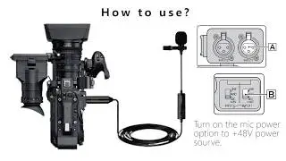 Maono UL-20 XLR lavalier microphone