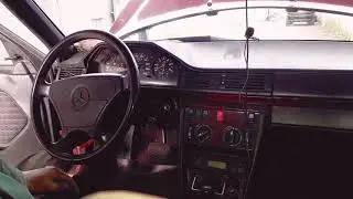 Mercedes-Benz W124 300D замена контактной группы на замке зажигания