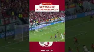 CR7 score at 5 world cup, new record 😎 #shorts