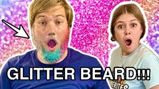 ULTIMATE GLITTER BEARD!!!