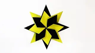 How to make an origami modular star (Enrica Dray)