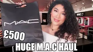 HUGE MAC HAUL 2025 | NEW M.A.C MAKEUP