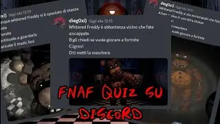 FNaF Quiz su Discord! - ITA*