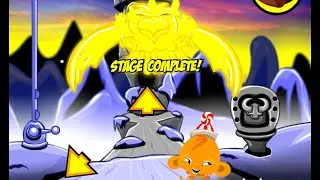 Monkey GO Happy Stage 426 - Fire Bird Счастливая обезьянка: Уровень 426 Огненная Птица - прохождение