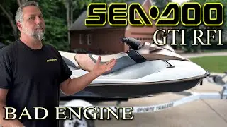 2003 Sea Doo GTI RFI Engine Replacement and Issues Ep91