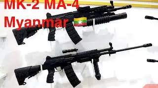 MK2 MA-4 Myanmar Army Standard Rifle English Language 