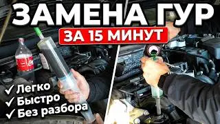 Как легко и быстро поменять жидкость ГУР, Ford Focus 2