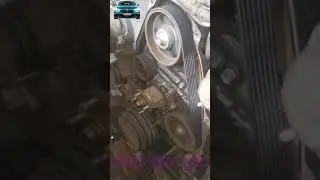 5L engine sound belt replacement