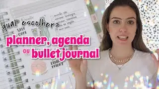 agenda, planner ou bullet journal 💞 💫   || Qual melhor maneira para se organizar em 2023?