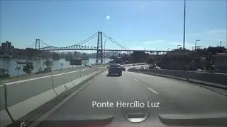 Como chegar no norte da Ilha, Florianópolis, saindo do aeroporto - #DrivinginBrazil 1