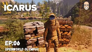 ICARUS SE01:EP06 (SOLO)  Breaking Ground On Base Alpha!
