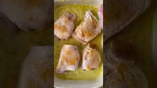 Cheap and easy lemon chicken and rice recipe. #foodie #shorts #cooking #chickenrecipe #easyrecipe