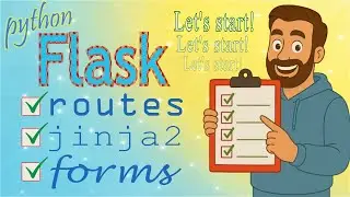Python + Flask: Routes, Jinja Templates & A Tiny Form