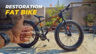 My First Fat Bike Restoration 🔥 New After 4Years 😍