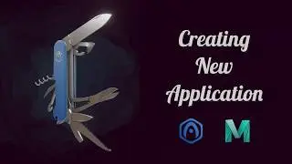 Verge3D for Maya Basics - Part 2 - Creating New Application