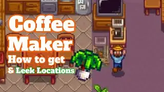 Coffee Machine in Stardew Valley