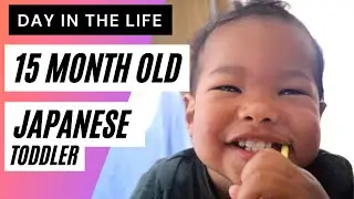Day in the Life 15 month old Japanese Toddler