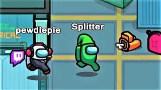 Among Us Oh No - I caught PEWDIEPIE but then...