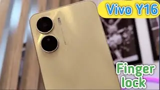How To Set Fingerprint In Vivo Y16 ,Vivo Y16 Fingerprint Lock Setting Kaise Karen