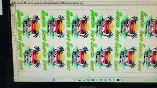 Photoshop to Maintop to PrintExp DTF printer output process
