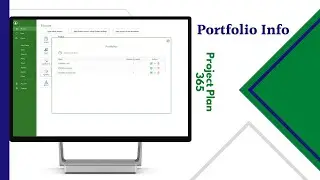 Create Portfolios in Project Plan 365