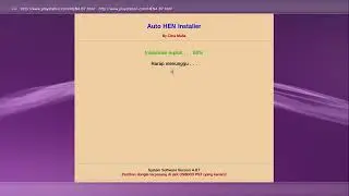 Bukti PS3 Auto HEN berhasil di HFW 4.87
