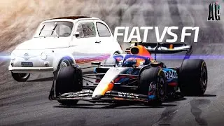 Can a slow car at a short track beat a fast car at a long track? Fiat VS F1