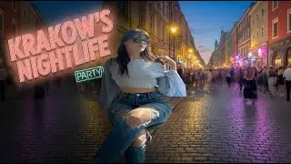 Nightlife in Krakow, Poland