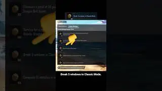 Break 5 windows in Classic MODE