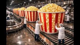 Inside a Popcorn Factory: From Kernels to Crunchy Snacks – Full Production Process
