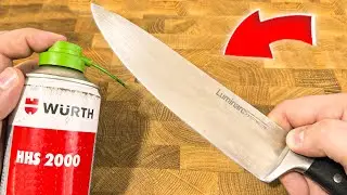 A KNIFE is like a razor! Sharpen your knife in 1 minute with this tool
