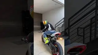 Sounds of An Italian Super bike.