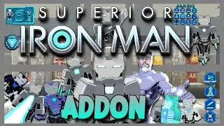 Review de Addon de superior iron man para Minecraft bedrock 1.21