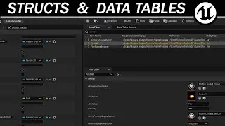Let's Build the RPG! - 77 – Data Table Tutorial including Basic Blueprint Integration