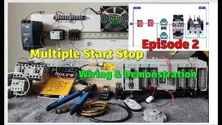 Basic Electrical Wiring for Beginners(Episode 3 ) Multiple Start-Stop