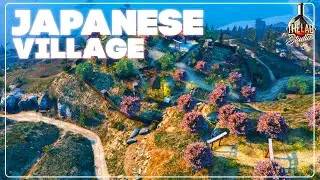 [🧙‍♀️ FANTASY] FIVEM MAP - Japanese Village Fantasy ⛩️