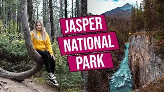 Weekend Trip to Jasper National Park! [ Waterfalls and Glacier Water] | Travel Vlog