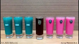 Squid Game 5 Cocktails (Shots) Based on the Most Popular Series on Netflix