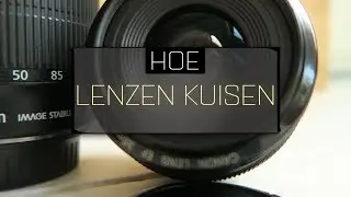 Hoe kan je het beste je  DSLR of camera lens en sensor kuisen