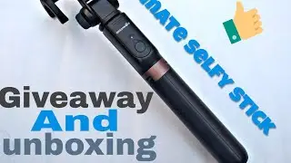 BlitzWolf Selfie Stick And Tripod Unboxing And Giveaway