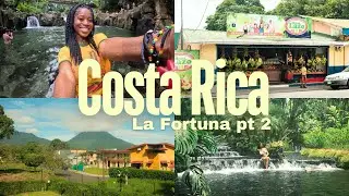 Costa Rica La Fortuna Pt.2 [Zip lining, El Salto Rope Swing, Tabacon Hot Springs +]